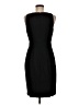 J.Crew 100% Polyester Solid Black Cocktail Dress Size 6 - photo 2