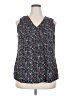 Unbranded 100% Polyester Black Sleeveless Blouse Size XXL - photo 1