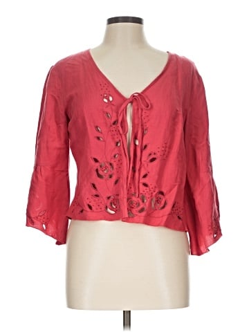 Adrianna Papell 3/4 Sleeve Blouse (view 1)