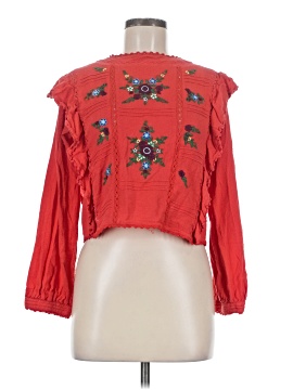 Free People 3/4 Sleeve Blouse