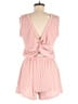 Lush Solid Pink Romper Size M - photo 2