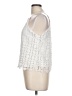 Monteau 100% Polyester White Sleeveless Blouse Size L - photo 5