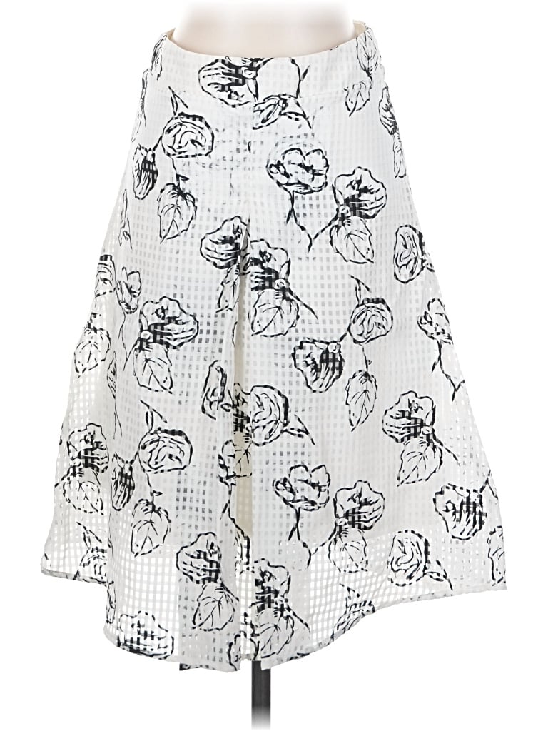 Pre-owned Lapis Casual Skirt In White