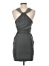 Assorted Brands 100% Silk Solid Gray Casual Dress Size 2 - photo 2