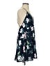 Lulus 100% Polyester Floral Blue Cocktail Dress Size S - photo 4