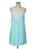Buttons 100% Polyester Teal Casual Dress Size L - photo 1