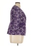Roaman's 100% Polyester Purple Blazer Size 14W - photo 4