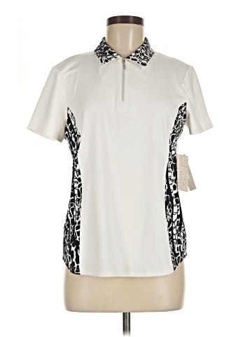 Zenergy by Chico's Short Sleeve Blouse (view 1)