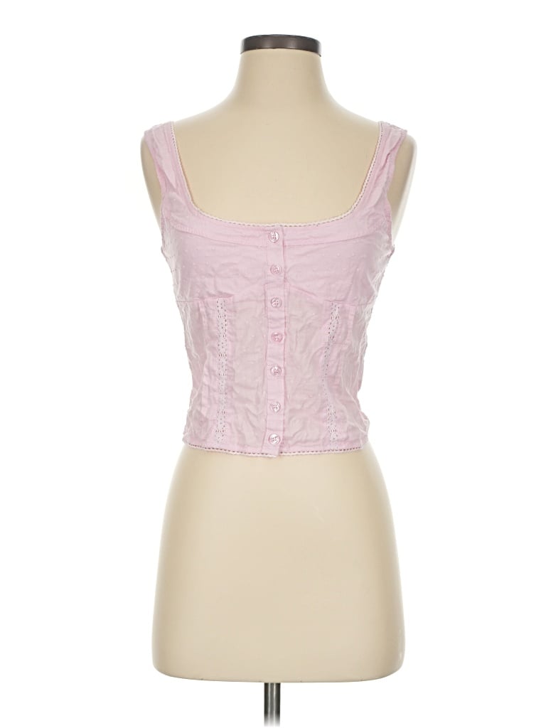 Pre-owned Edikted Sleeveless Blouse In Pink