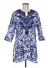 Roberta Roller Rabbit 100% Cotton Paisley Blue Casual Dress Size M - photo 1