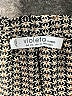 Violeta by Mango Houndstooth Brown Long Sleeve Blouse Size 22 - photo 7