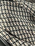 Violeta by Mango Houndstooth Brown Long Sleeve Blouse Size 22 - photo 8