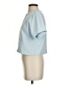 J.Crew 365 100% Polyester Blue Short Sleeve Blouse Size 4 - photo 5