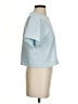 J.Crew 365 100% Polyester Blue Short Sleeve Blouse Size 4 - photo 4