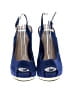 Styluxe Color Block Blue Heels Size 8 1/2 - photo 2