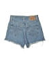 Levi's 100% Cotton Blue Denim Shorts Size 26 waist - photo 2