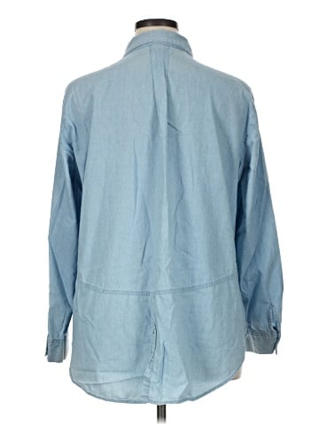 Per Se Long Sleeve Button-Down Shirt (view 2)