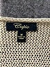 Cupio Metallic Tan Pullover Sweater Size M - photo 4