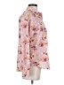 Blair Floral Pink Long Sleeve Blouse Size S - photo 4