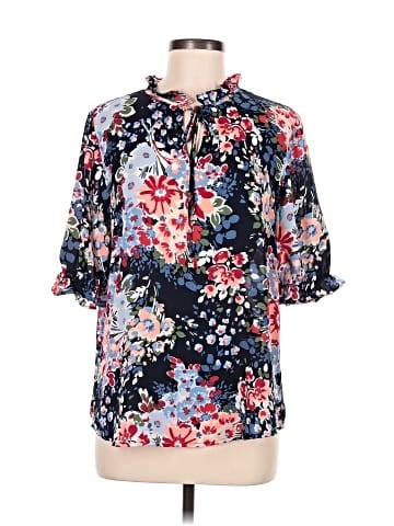 Anne Klein 3/4 Sleeve Blouse (view 1)