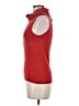 Esprit 100% Acrylic Red Sleeveless Turtleneck Size M - photo 5