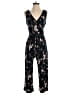 Kaileigh Floral Black Jumpsuit Size XS - photo 1