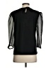 Christine Laure 100% Polyester Black 3/4 Sleeve Blouse Size 1 (tall) - photo 2
