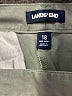 Lands' End Solid Green Khaki Shorts Size 18 - photo 3
