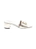 Givenchy Metallic Silver Gold Sandals Size EU 38 - photo 1