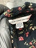 American Eagle Outfitters 100% Viscose Floral Black Shorts Size S - photo 3
