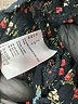 American Eagle Outfitters 100% Viscose Floral Black Shorts Size S - photo 4
