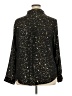 Torrid 100% Polyester Stars Black Long Sleeve Blouse Size 2X Plus (2) - photo 2