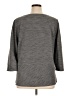 Weekends by Chico's Gray 3/4 Sleeve Top Size XL (3) - photo 2