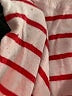 J.Crew Factory Store 100% Cotton Stripes Pink Pullover Sweater Size M - photo 9