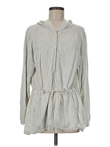 Wrap Zip Up Hoodie (view 1)