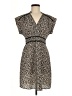 Monteau Animal Print Tan Casual Dress Size M - photo 1