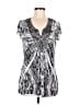 One World Silver Sleeveless T-Shirt Size M - photo 1