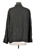 Eileen Fisher Solid Gray Long Sleeve Button-Down Shirt Size S - photo 2