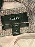 J.Crew 100% Wool Tweed Gray Wool Blazer Size 8 - photo 6