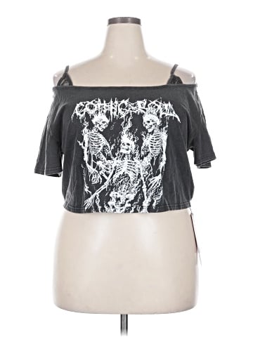 Romwe Short Sleeve T-Shirt (view 1)