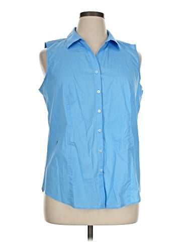 Talbots Outlet Sleeveless Button-Down Shirt (view 1)