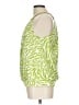 MICHAEL Michael Kors Tropical Green Sleeveless Blouse Size L (petite) - photo 5