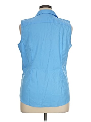 Talbots Outlet Sleeveless Button-Down Shirt (view 2)