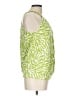 MICHAEL Michael Kors Tropical Green Sleeveless Blouse Size L (petite) - photo 4