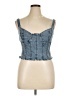 Shein Blue Sleeveless Top Size XL - photo 1