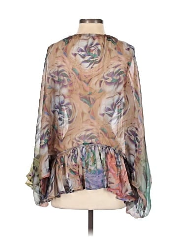ETRO 3/4 Sleeve Silk Top (view 2)