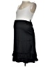 Cadeau Black Silk Skirt Size S - photo 1