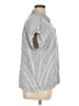 Orvis Stripes Gray Short Sleeve Blouse Size XL - photo 4