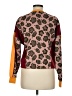 Scotch & Soda 100% Polyester Floral Brown Pullover Sweater Size Med (2) - photo 2