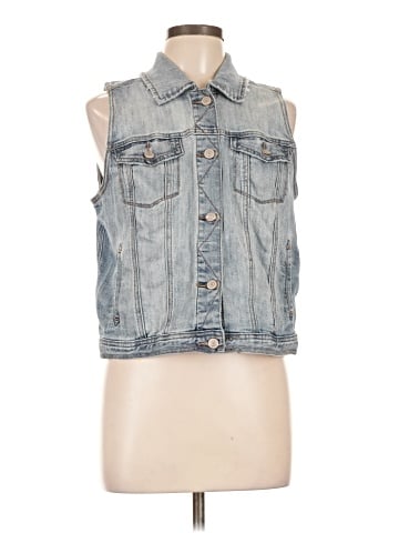Maurices Denim Vest (view 1)